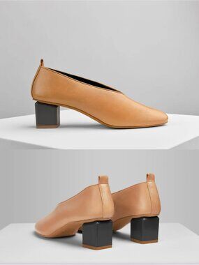 Gray_Matters Mildred Classic Cammello Grigio Women’s Pumps